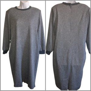 Studio Collection Sweaterdress Vintage 80s Gray 10